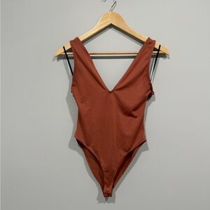Forever 21 Rust Bodysuit